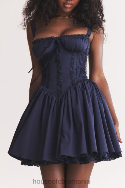 îmbrăcăminte House of CB rochie mini corset blumarin francez pietra X4F68157
