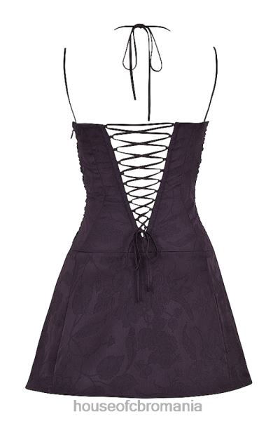 îmbrăcăminte House of CB rochie mini corset melia nightshade X4F68390
