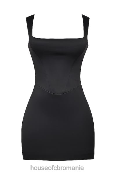 îmbrăcăminte House of CB rochie mini corset negru enya X4F68232