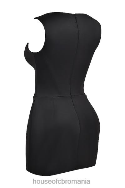 îmbrăcăminte House of CB rochie mini corset negru enya X4F68232