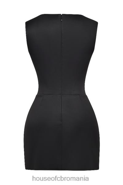 îmbrăcăminte House of CB rochie mini corset negru enya X4F68232