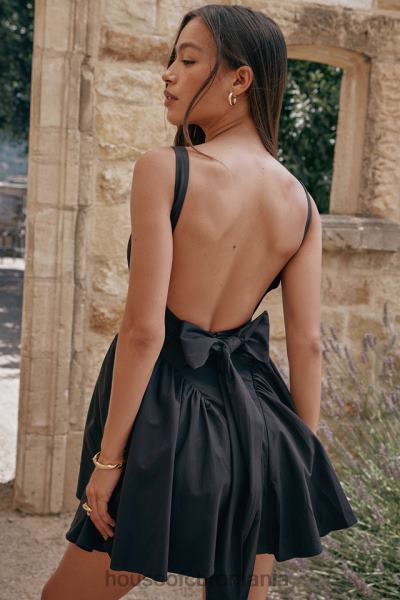 îmbrăcăminte House of CB rochie mini cu fundita neagra florianne X4F68174
