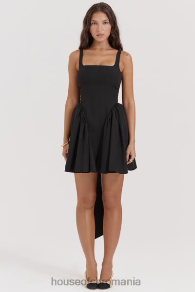 îmbrăcăminte House of CB rochie mini cu fundita neagra florianne X4F68174