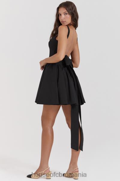 îmbrăcăminte House of CB rochie mini cu fundita neagra florianne X4F68174