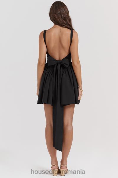 îmbrăcăminte House of CB rochie mini cu fundita neagra florianne X4F68174