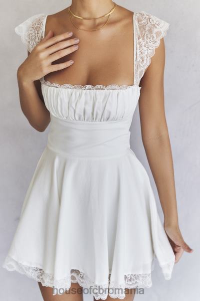 îmbrăcăminte House of CB rochie mini cu linie a kaia ivory X4F68384
