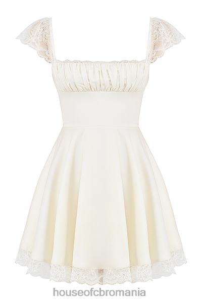 îmbrăcăminte House of CB rochie mini cu linie a kaia ivory X4F68384