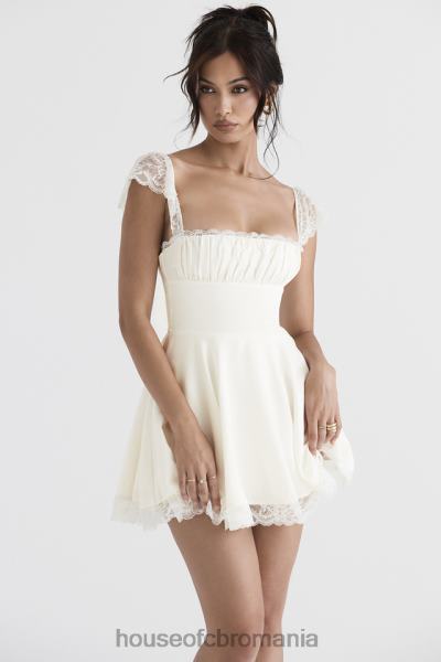 îmbrăcăminte House of CB rochie mini cu linie a kaia ivory X4F68384