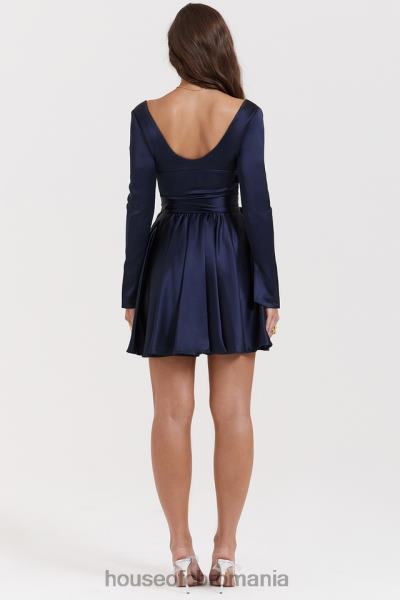 îmbrăcăminte House of CB rochie mini cu plonjare dominique bleumarin X4F68159