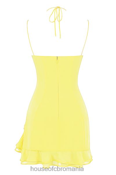 îmbrăcăminte House of CB rochie mini cu volane rossella buttercup X4F68424