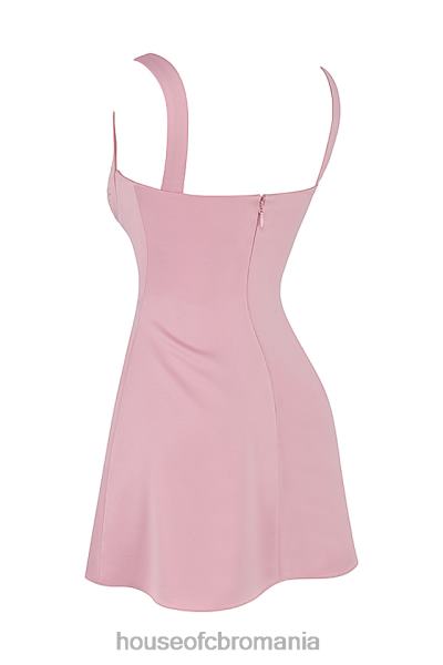 îmbrăcăminte House of CB rochie mini cuart roz kara X4F68417