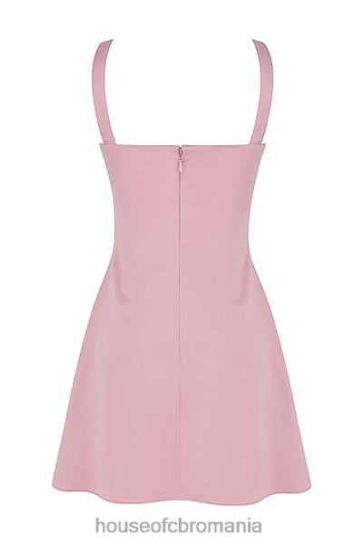 îmbrăcăminte House of CB rochie mini cuart roz kara X4F68417