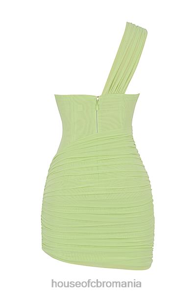 îmbrăcăminte House of CB rochie mini decupata lime clementina X4F68547