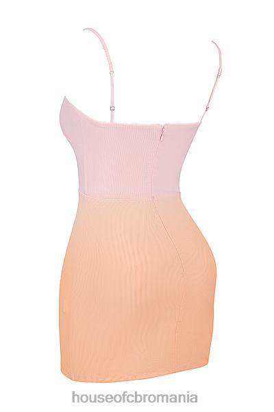 îmbrăcăminte House of CB rochie mini deva ombre X4F68183