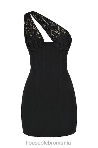 îmbrăcăminte House of CB rochie mini din dantela neagra lily X4F68463