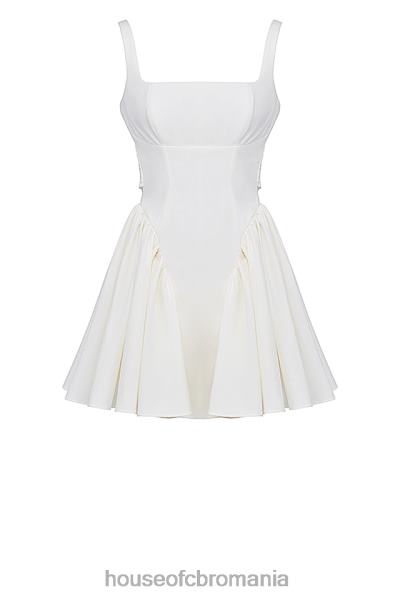 îmbrăcăminte House of CB rochie mini florianne ivory X4F68237