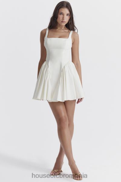 îmbrăcăminte House of CB rochie mini florianne ivory X4F68237