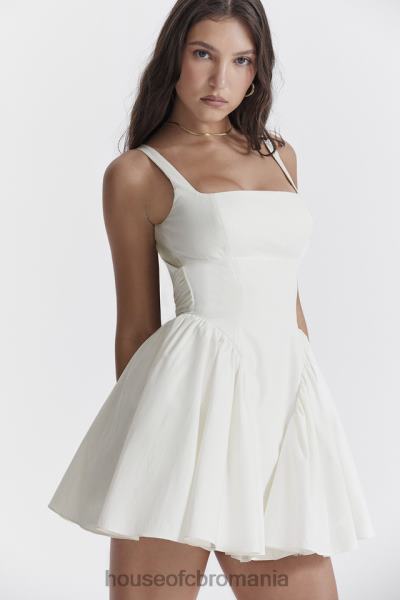 îmbrăcăminte House of CB rochie mini florianne ivory X4F68237