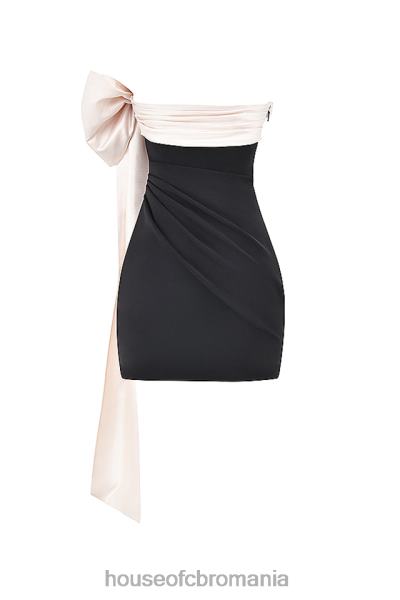 îmbrăcăminte House of CB rochie mini jana negru & ivoire X4F68347