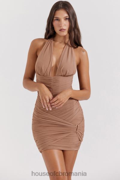 îmbrăcăminte House of CB rochie mini laetitia alune adunate X4F68190