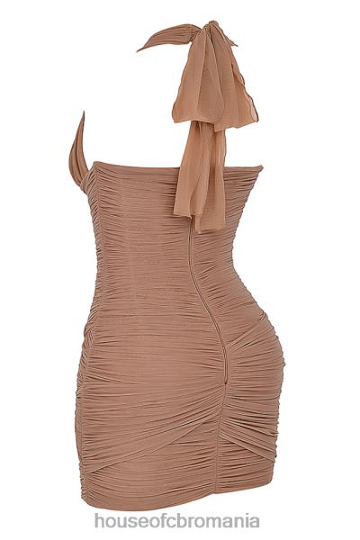 îmbrăcăminte House of CB rochie mini laetitia alune adunate X4F68190