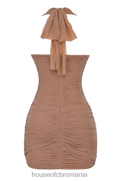 îmbrăcăminte House of CB rochie mini laetitia alune adunate X4F68190