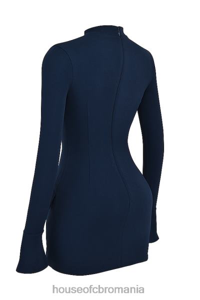 îmbrăcăminte House of CB rochie mini mahalia bleumarin X4F68150