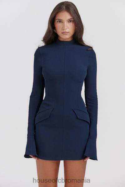 îmbrăcăminte House of CB rochie mini mahalia bleumarin X4F68150