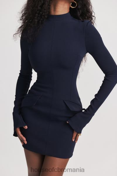 îmbrăcăminte House of CB rochie mini mahalia bleumarin X4F68150