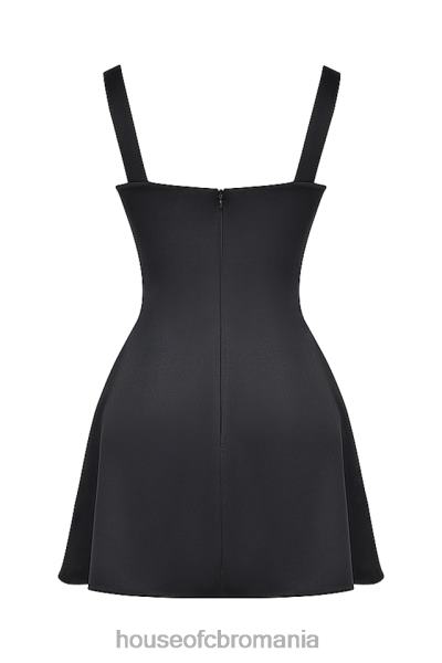 îmbrăcăminte House of CB rochie mini neagra kara X4F68223
