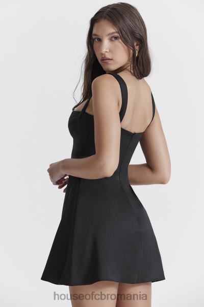 îmbrăcăminte House of CB rochie mini neagra kara X4F68223
