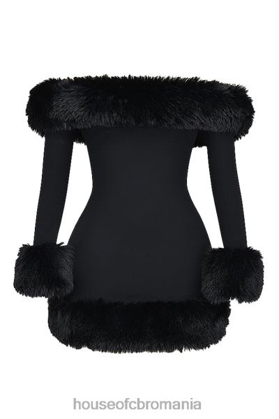 îmbrăcăminte House of CB rochie mini neagra keilani X4F68128