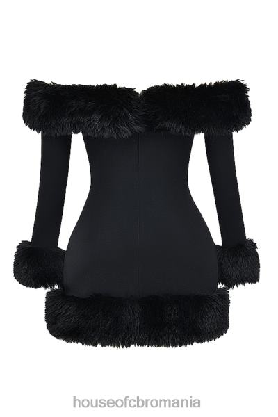 îmbrăcăminte House of CB rochie mini neagra keilani X4F68128