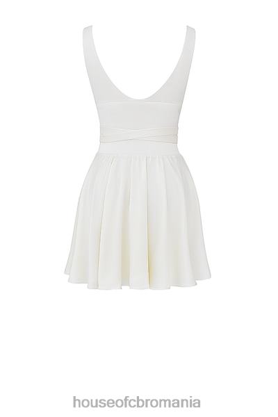 îmbrăcăminte House of CB rochie mini plutitoare shiema ivory X4F68193