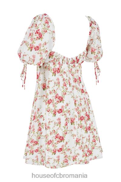 îmbrăcăminte House of CB rochie mini print print rose X4F68435