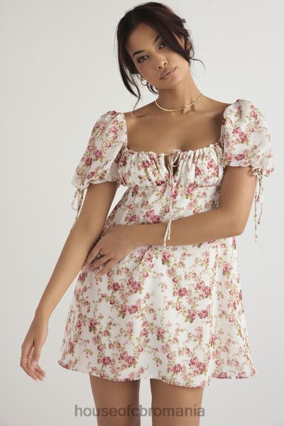 îmbrăcăminte House of CB rochie mini print print rose X4F68435