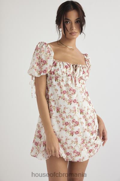 îmbrăcăminte House of CB rochie mini print print rose X4F68435