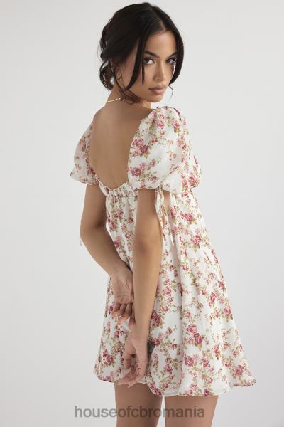 îmbrăcăminte House of CB rochie mini print print rose X4F68435