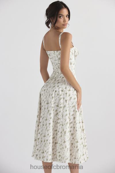 îmbrăcăminte House of CB rochie de soare bustieră cu imprimeu carmen garden X4F68438