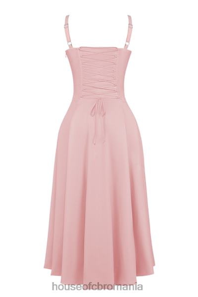 îmbrăcăminte House of CB rochie de soare bustieră roz bebe carmen X4F68196