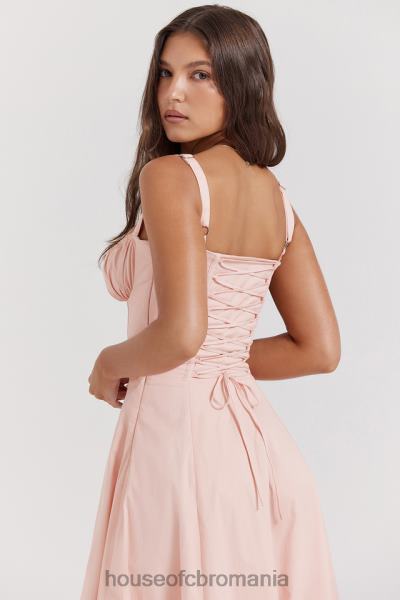 îmbrăcăminte House of CB rochie de soare bustieră roz bebe carmen X4F68196