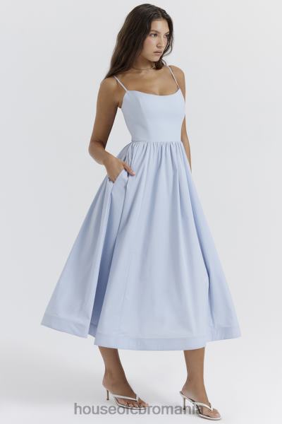 îmbrăcăminte House of CB rochie de soare corset albastru moale lolita X4F68212