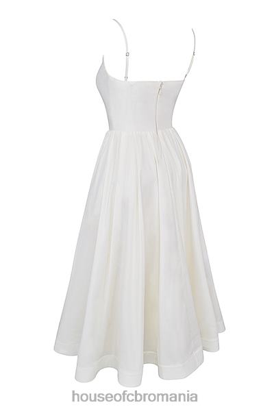 îmbrăcăminte House of CB rochie de soare corset ivory lolita X4F68271