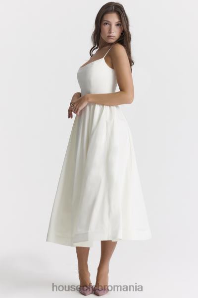 îmbrăcăminte House of CB rochie de soare corset ivory lolita X4F68271