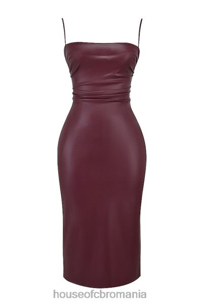 îmbrăcăminte House of CB rochie din dantelă din piele vegană jalena dud X4F68165