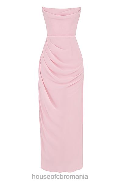 îmbrăcăminte House of CB rochie fără bretele cuart roz adrienne X4F68404