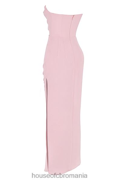 îmbrăcăminte House of CB rochie fără bretele cuart roz adrienne X4F68404