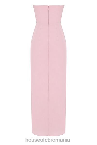 îmbrăcăminte House of CB rochie fără bretele cuart roz adrienne X4F68404