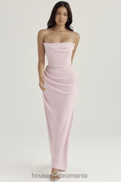 îmbrăcăminte House of CB rochie fără bretele cuart roz adrienne X4F68404