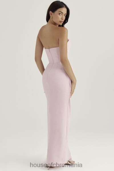 îmbrăcăminte House of CB rochie fără bretele cuart roz adrienne X4F68404